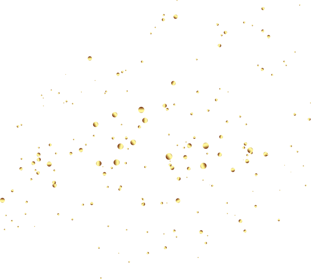 Gold Glitter Illustration